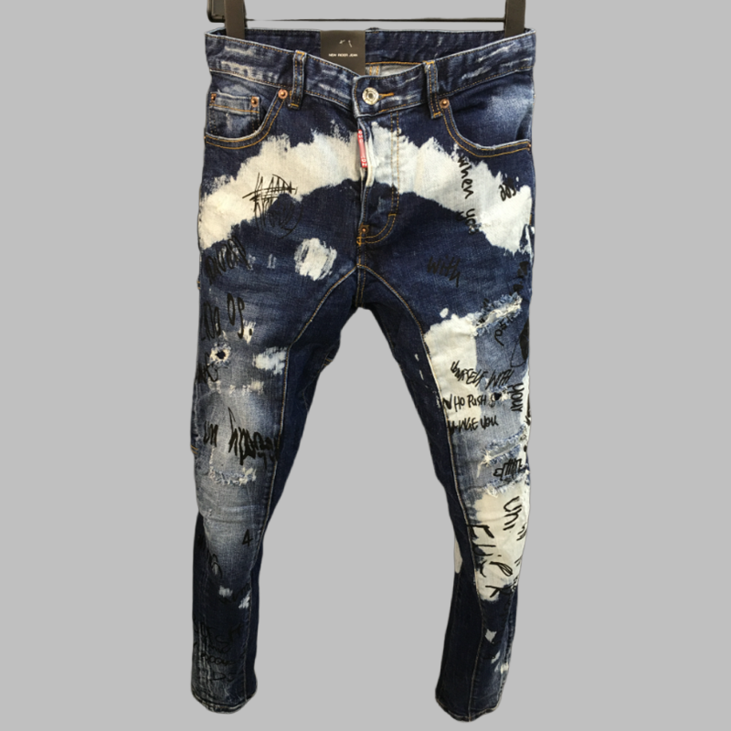 2025 New DSQ2 Ripped Casual Jeans