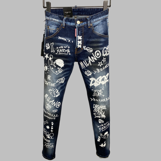 2025 New DSQ2 Ripped Casual Jeans