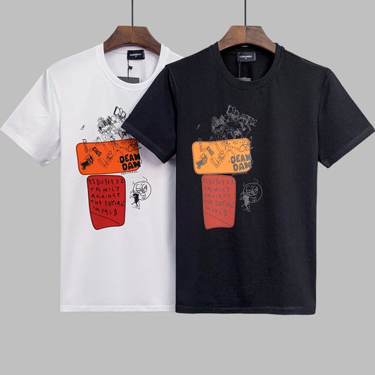 DSQ2 New Men's Short Sleeve T-Shirt