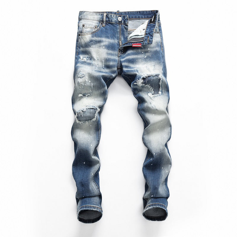 DSQ2 New Men's Ripped Jeans