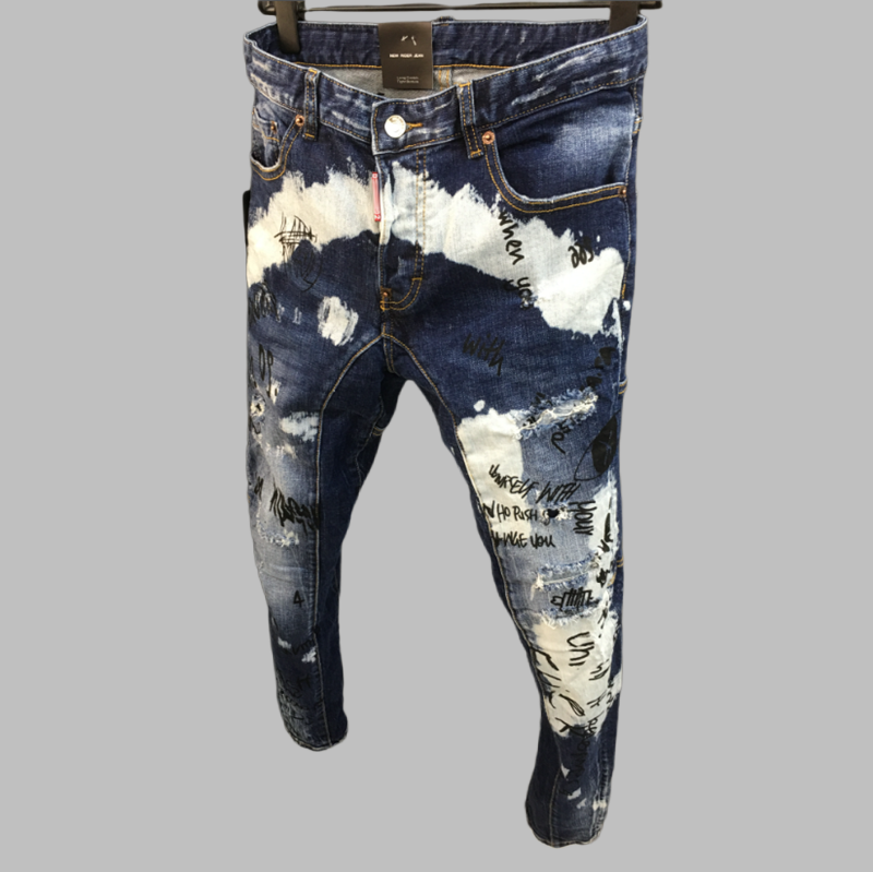 2025 New DSQ2 Ripped Casual Jeans