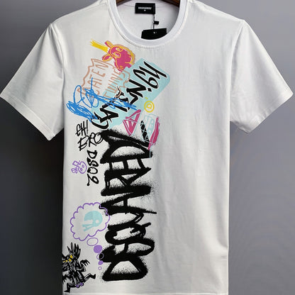 DSQ2 New Men's Short Sleeve T-Shirt