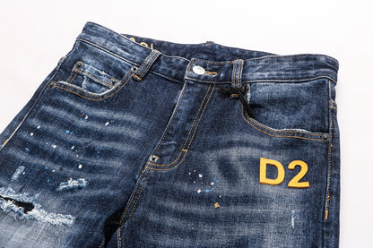 DSQ2 New Men's Ripped Jeans