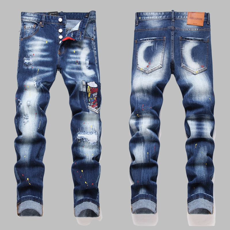 DSQ2 New 2025 Men's Casual Jeans